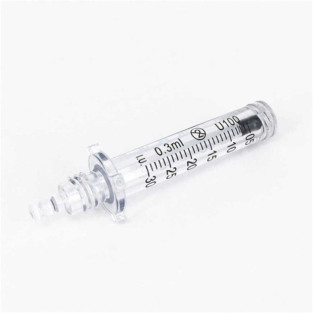 0.3ML Empty Ampoule Containers - Plastic Dropper Bottles (10pcs 0.3ml)