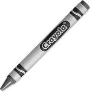 Crayola Crayons in Gray, Bulk Crayons, 12 Count